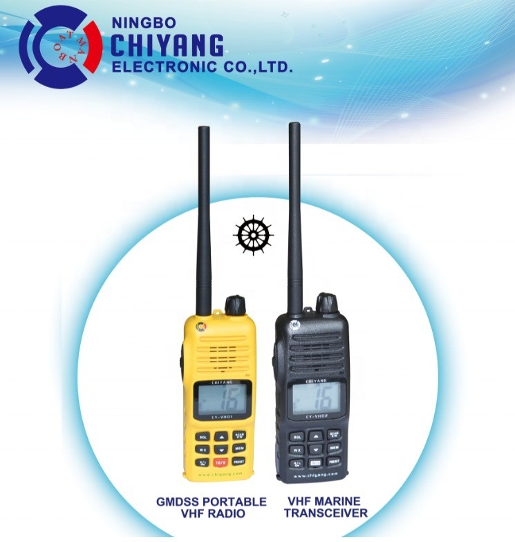 88 canais de armazenamento VHF Marine Talkie Walkie com faixa de frequência 154-163MHZ Perfeito